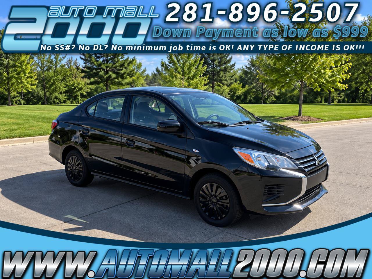Used 2021 Mitsubishi Mirage G4 ES FWD image 1