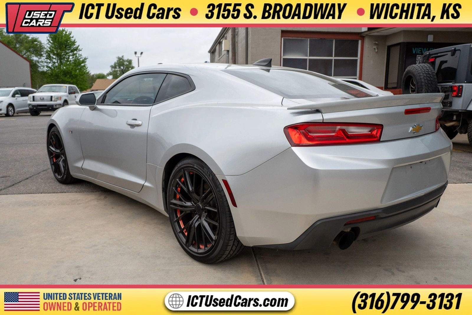 Used 2018 Chevrolet Camaro LS w/ Technology Package RWD image 2