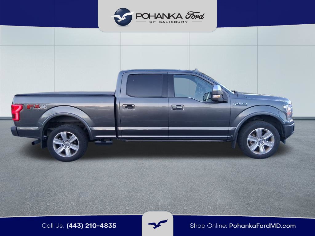 Used 2018 Ford F150 Platinum w/ Equipment Group 701A Luxury AWD/4WD image 4