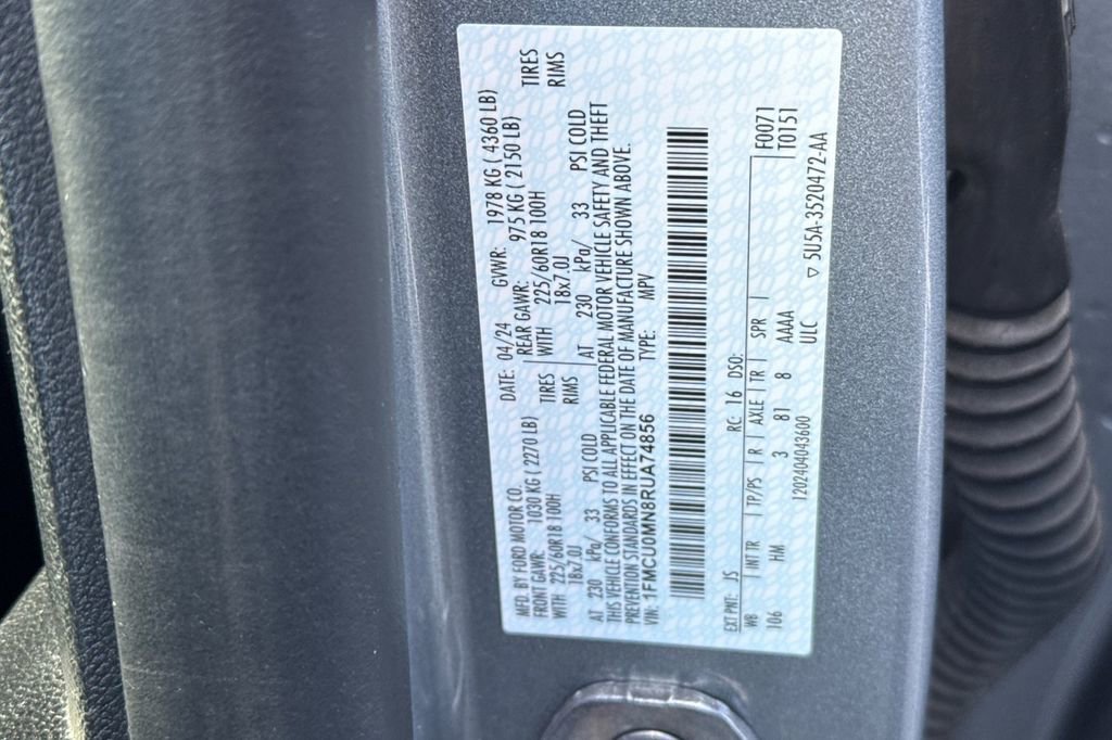 Used 2024 Ford Escape ST-Line image 37