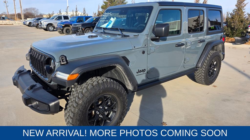 Used 2025 Jeep Wrangler Willys image 1