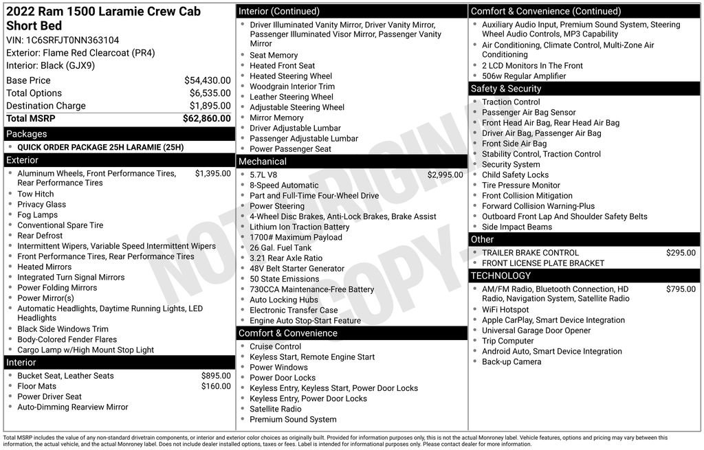 Used 2022 RAM 1500 Laramie image 14