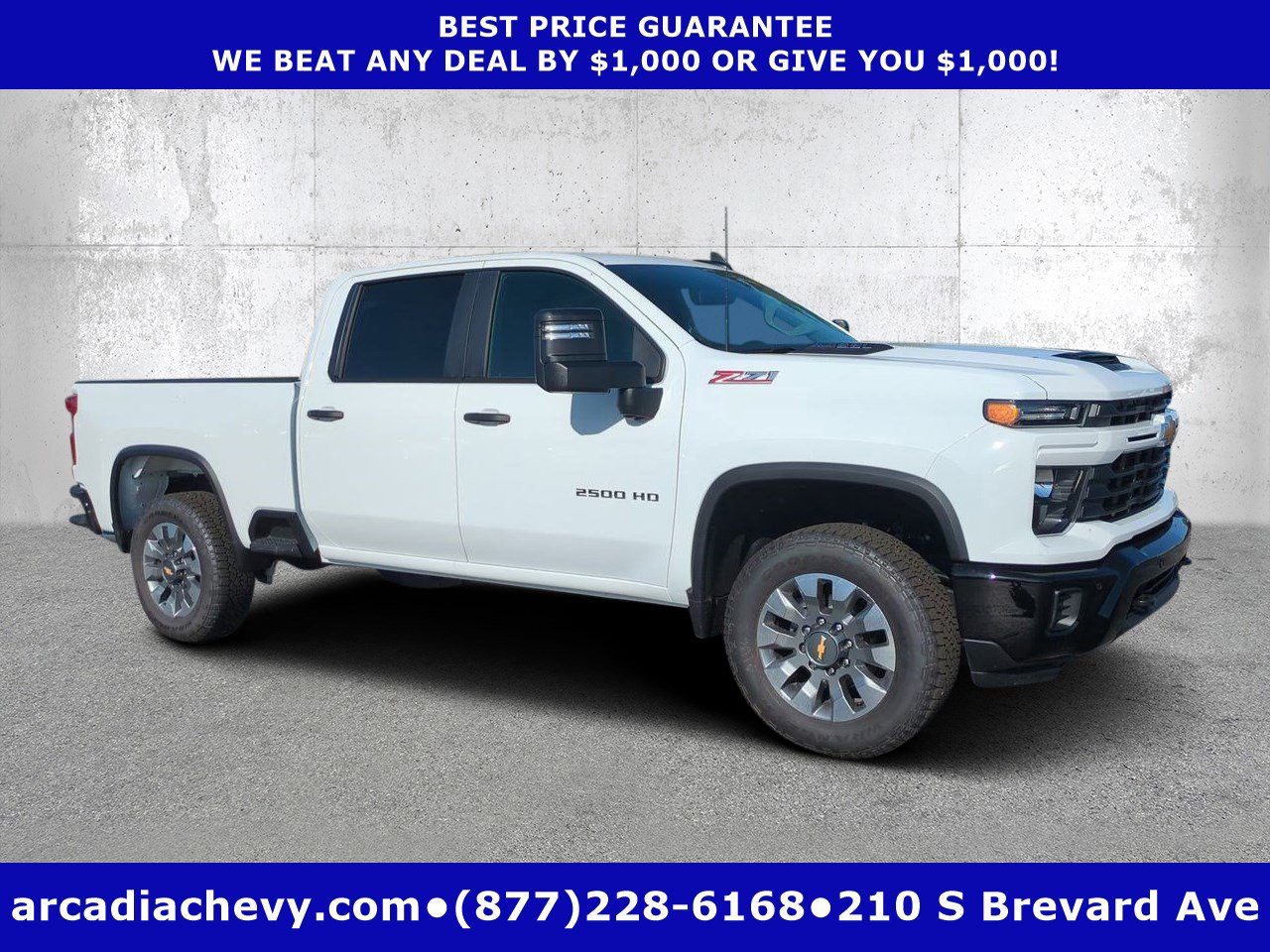 New 2026 Chevrolet Silverado 2500 Custom w/ Custom Value Package