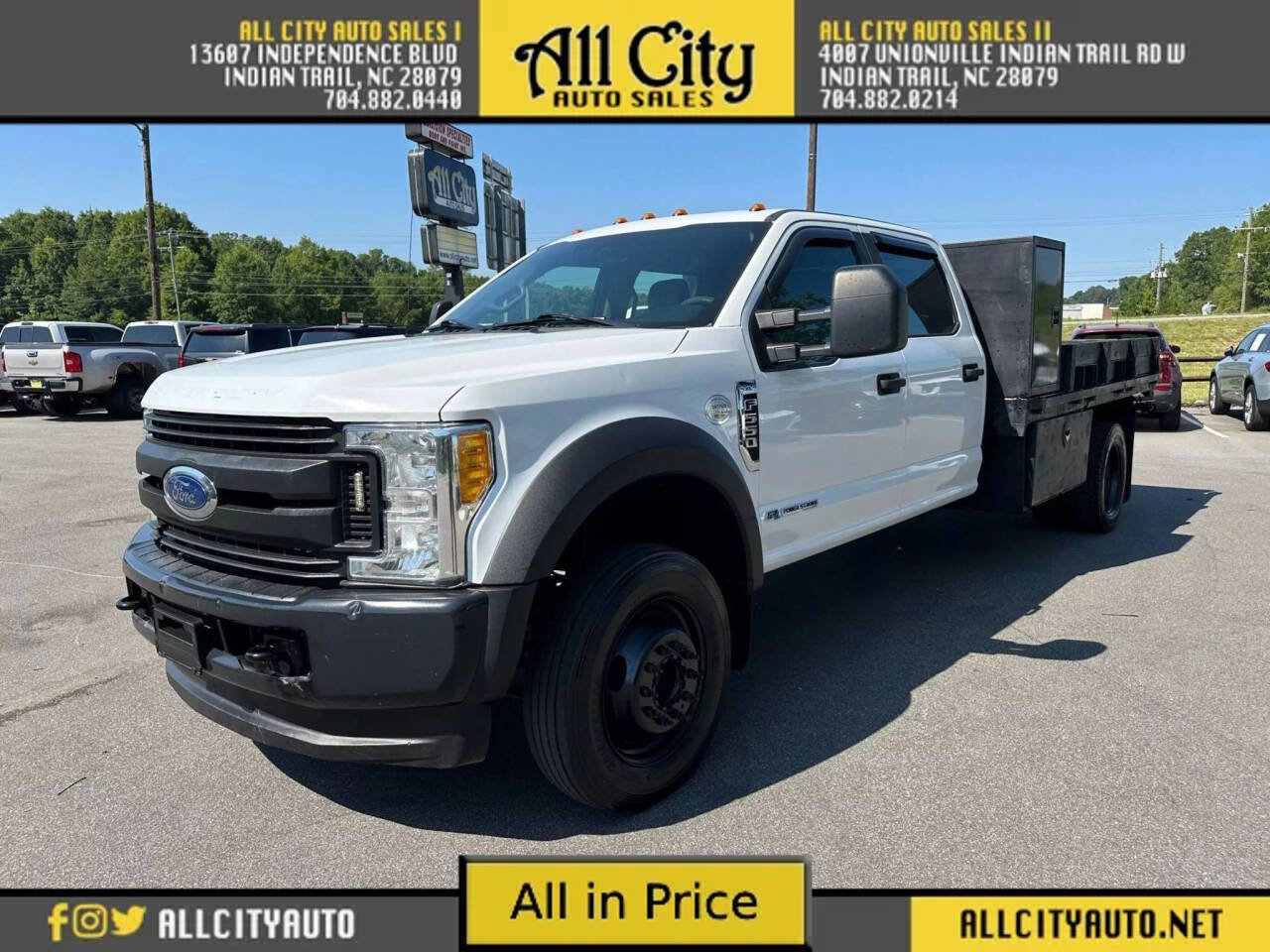 Used 2017 Ford F550 4x4 Crew Cab Super Duty image 3