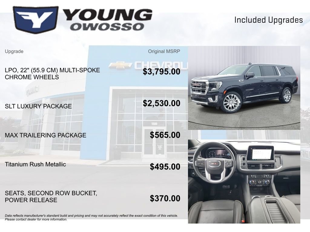 Certified 2024 GMC Yukon XL SLT w/ SLT Luxury Package image 4