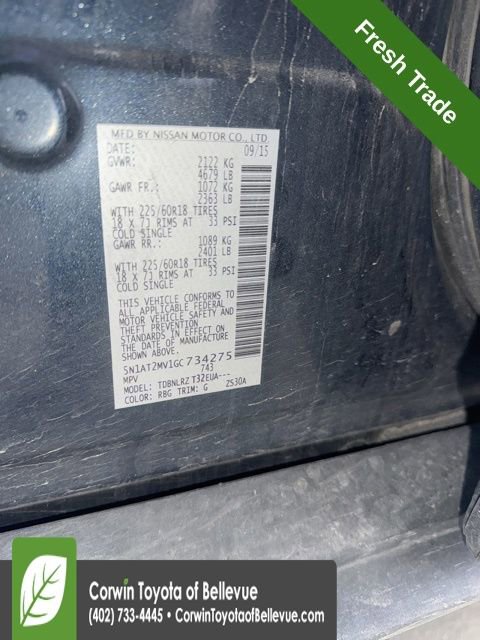 Used 2016 Nissan Rogue SL image 15