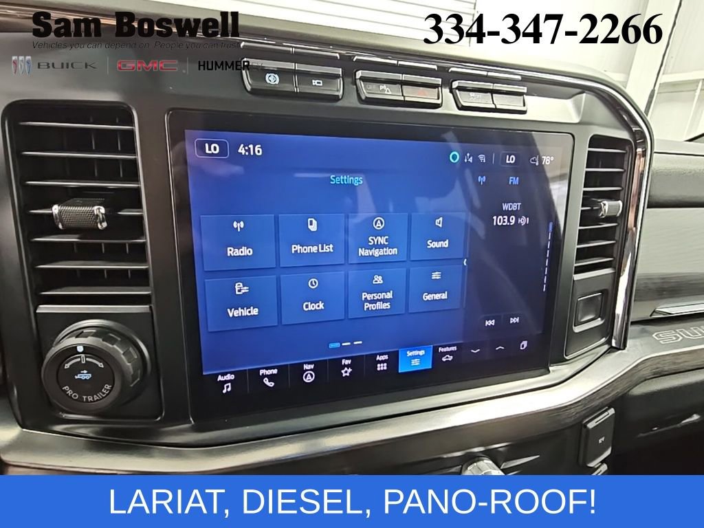Used 2024 Ford F250 Lariat w/ Lariat Ultimate Package AWD/4WD image 17