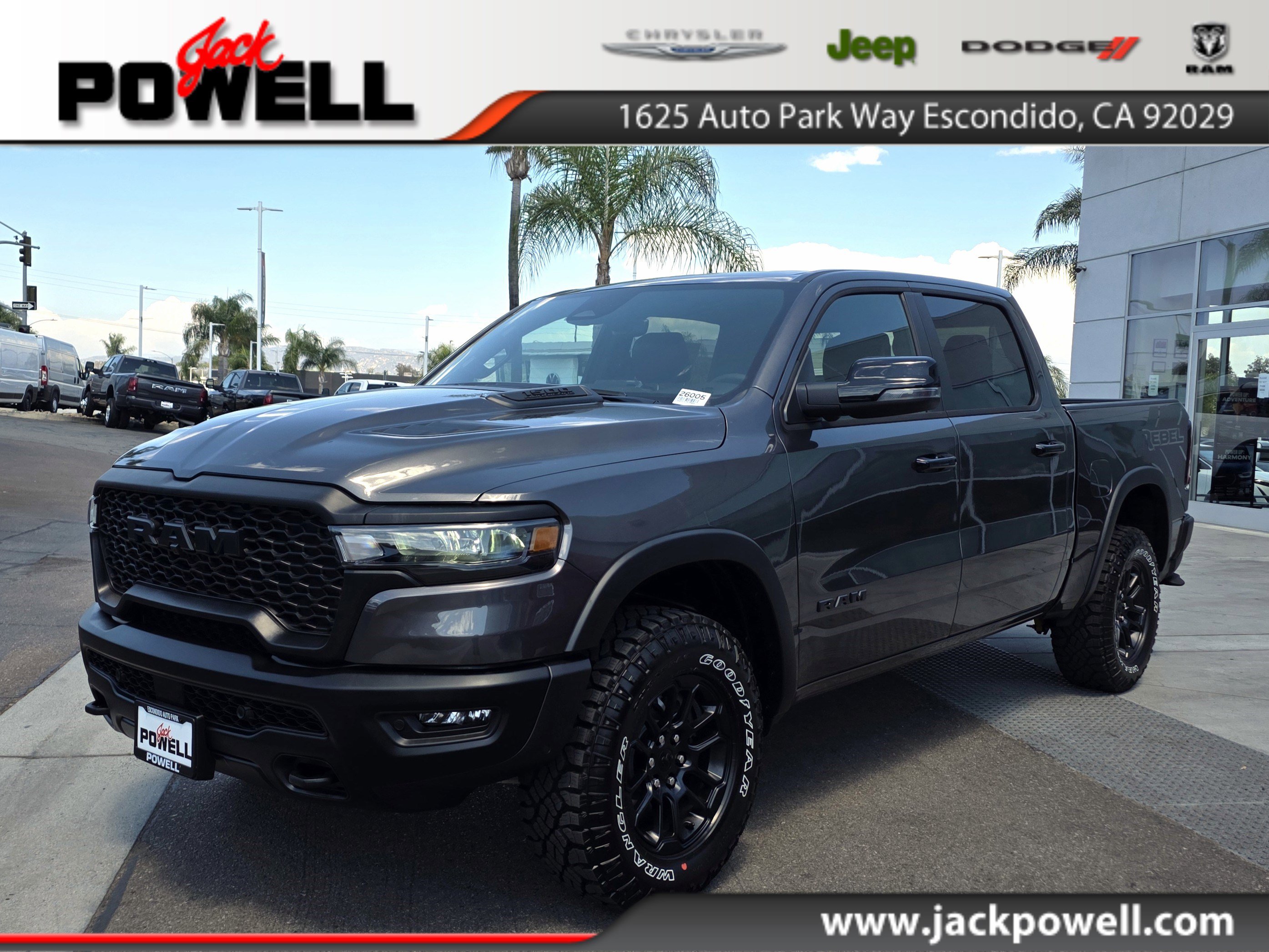 New 2026 RAM 1500 Rebel w/ Rebel Level 2 Equipment Group