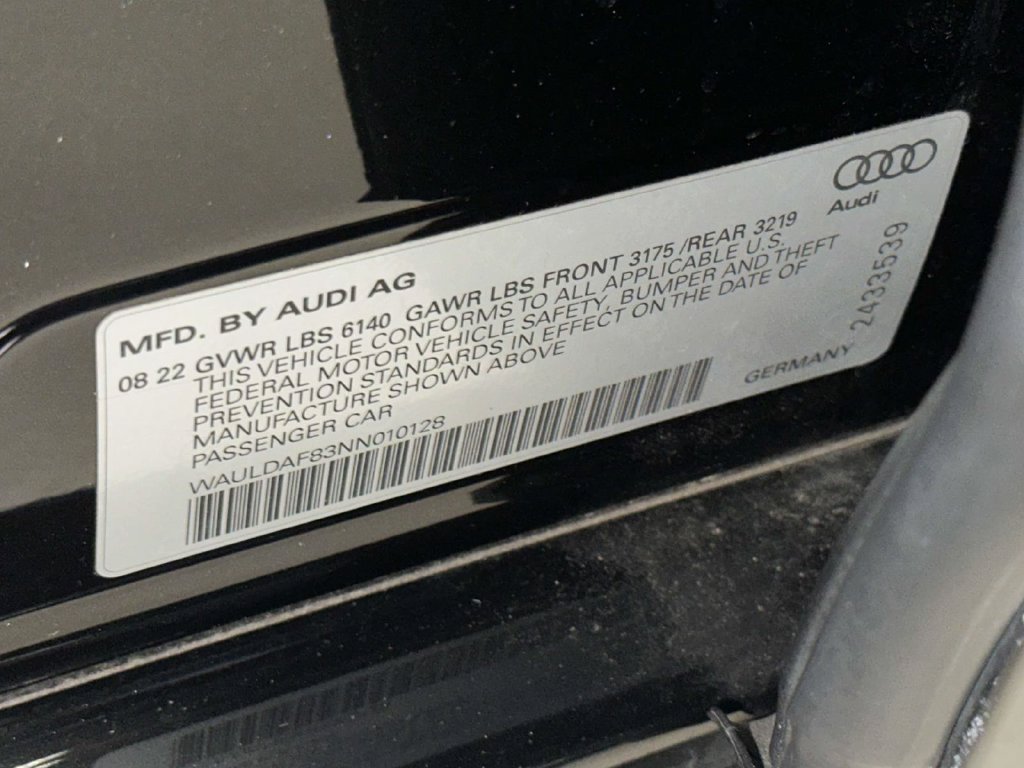 Used 2022 Audi A8 L 3.0T w/ Executive Package AWD/4WD image 38