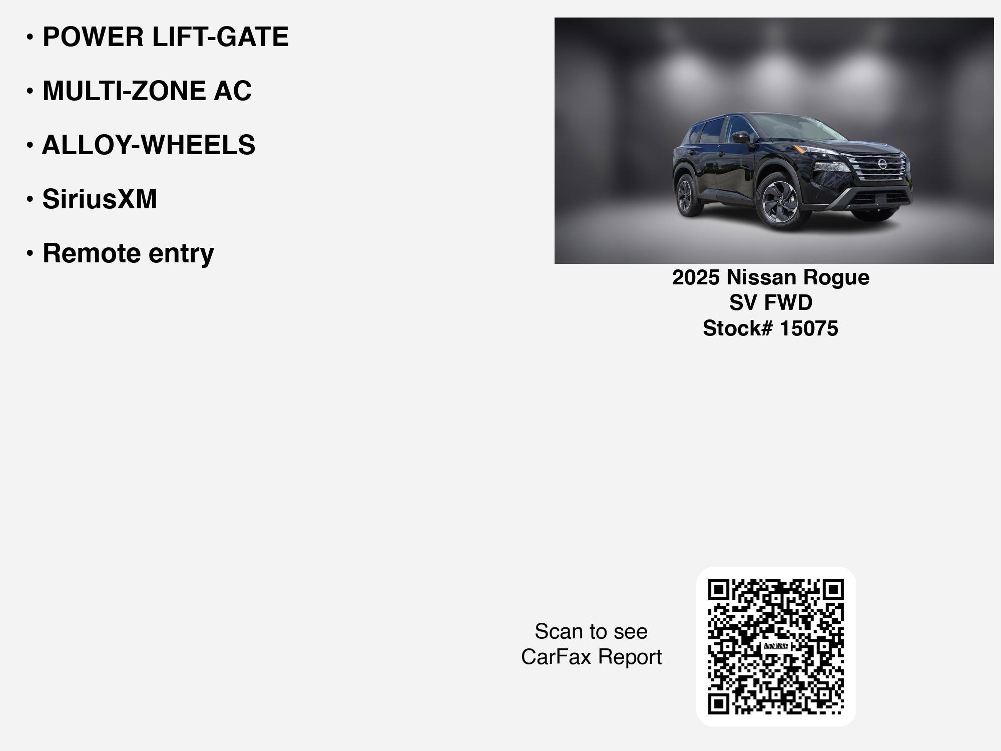 Used 2025 Nissan Rogue SV FWD image 7