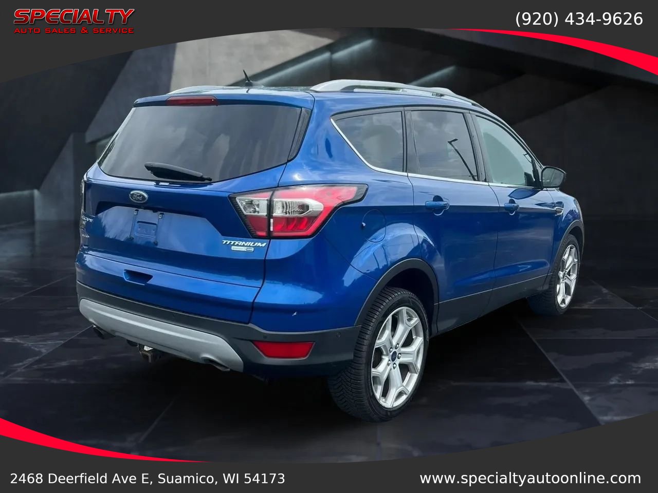 Used 2017 Ford Escape Titanium w/ Equipment Group 301A AWD/4WD image 4
