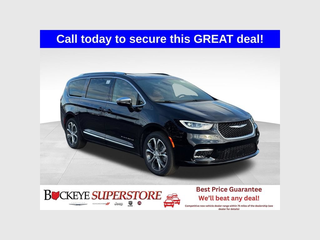 New 2026 Chrysler Pacifica Pinnacle w/ Trailer Tow Group AWD/4WD 360° Tour