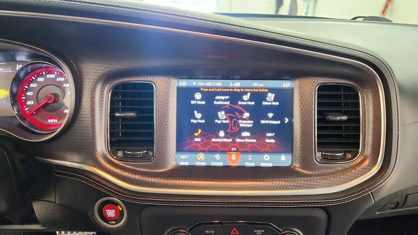 Used 2022 Dodge Charger SRT Hellcat w/ Harman/Kardon Audio Group RWD image 16