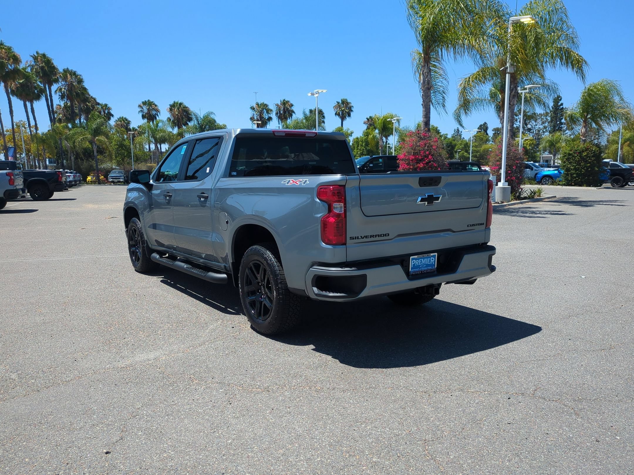 Used 2026 Chevrolet Silverado 1500 Custom w/ Turbomax Blackout Package AWD/4WD image 3
