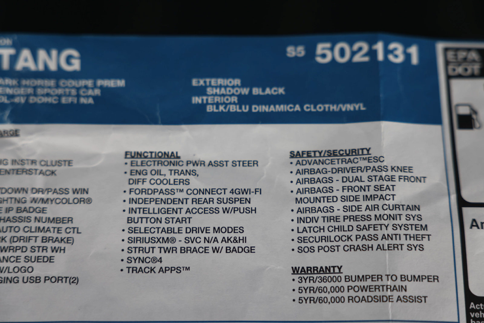 Used 2025 Ford Mustang Dark Horse w/ Dark Horse Handlin Package RWD image 38
