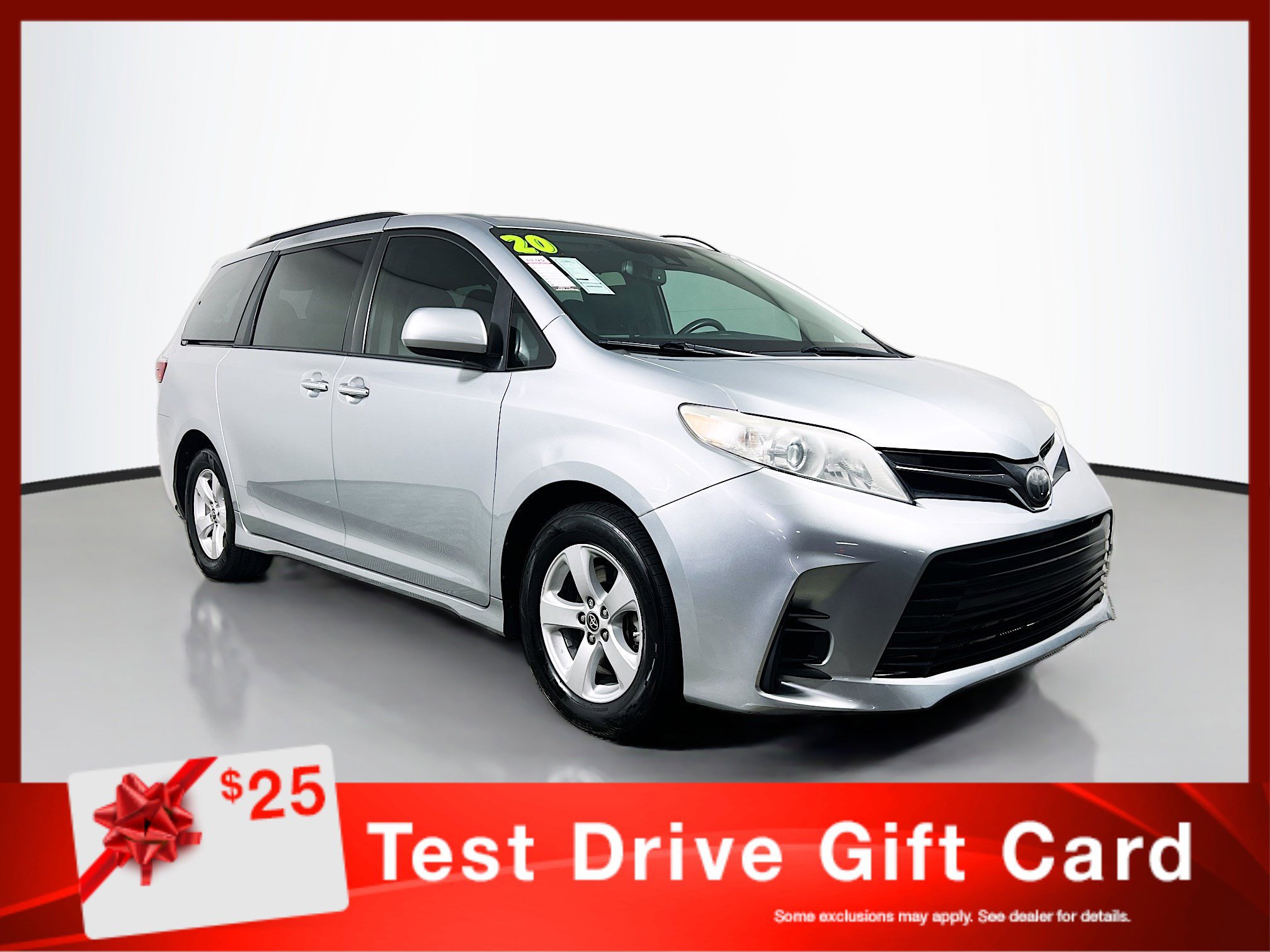 Used 2020 Toyota Sienna LE w/ LE Preferred Package FWD image 1