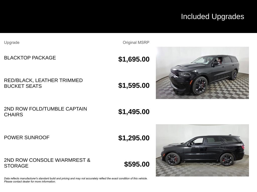 Used 2022 Dodge Durango R/T w/ Blacktop Package AWD/4WD image 6