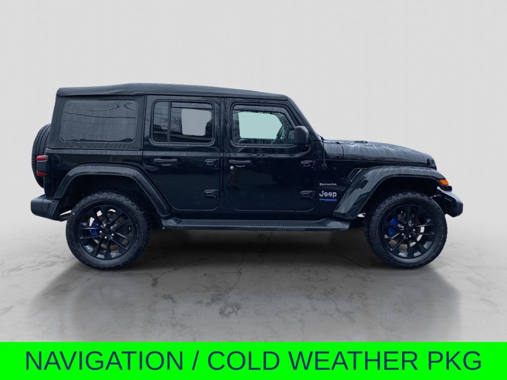 Used 2021 Jeep Wrangler Unlimited Sahara 4xe w/ Cold Weather Group image 8
