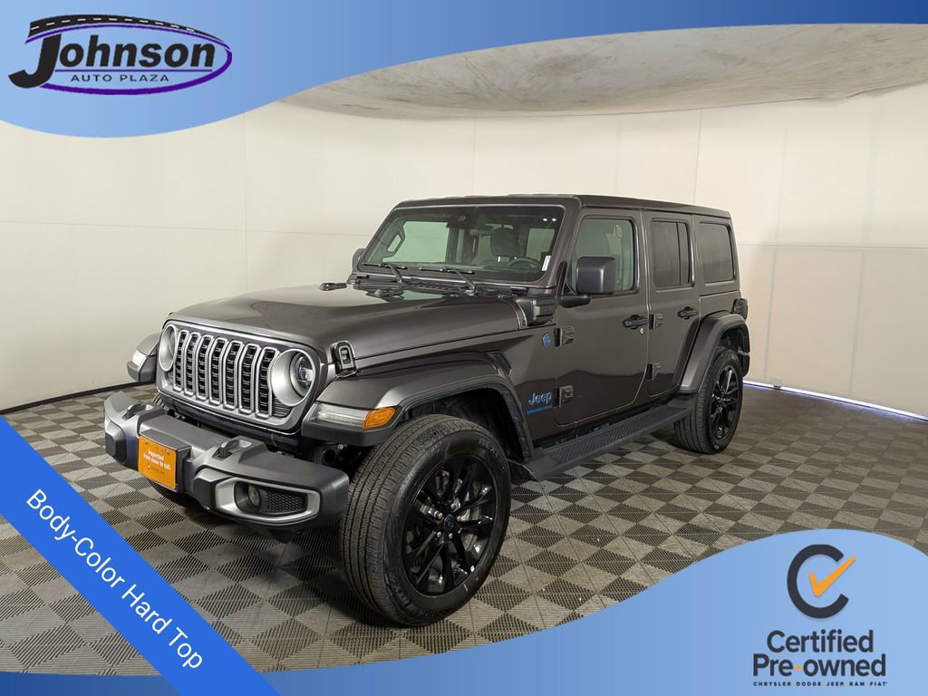 Certified 2025 Jeep Wrangler Unlimited Sahara