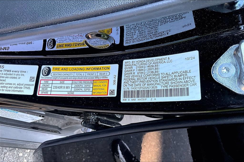 Certified 2025 Honda Accord Sport image 14