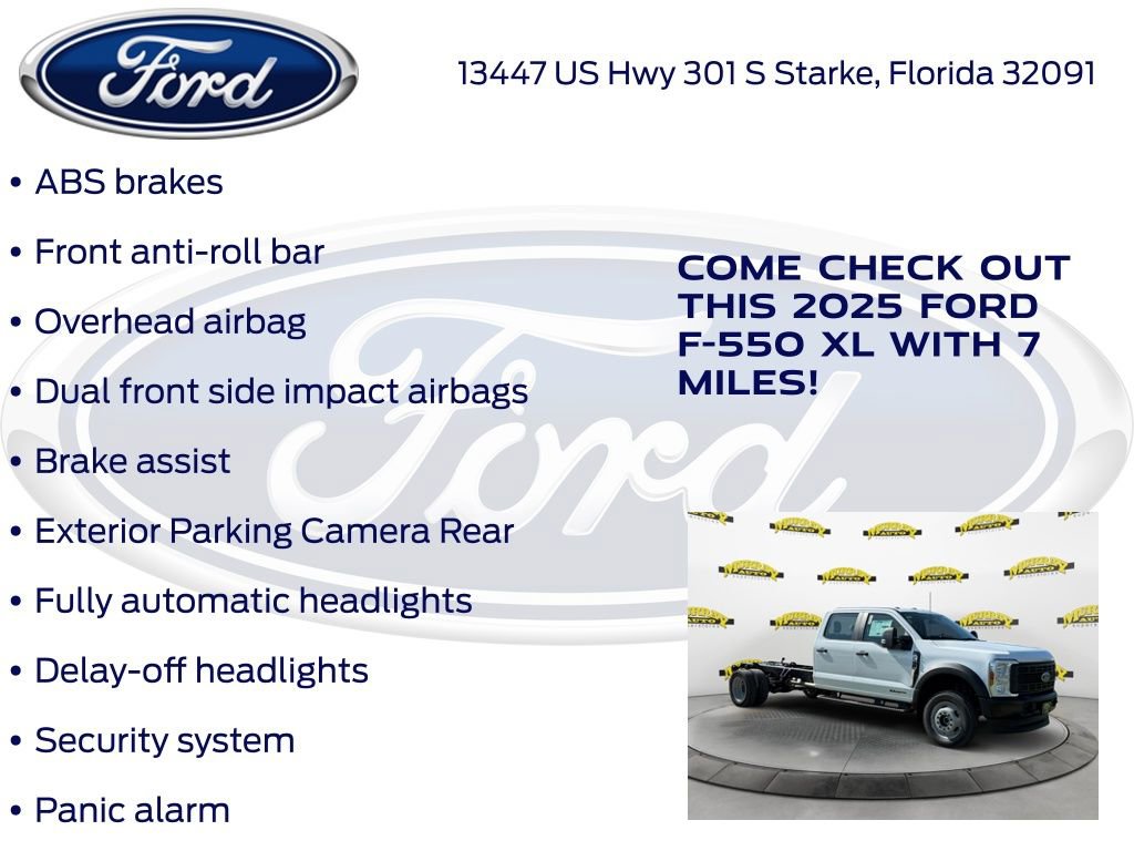 New 2025 Ford F550 4x4 Crew Cab Super Duty image 20