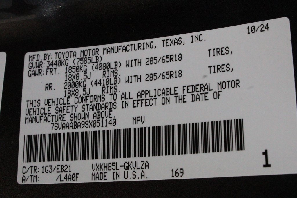 Certified 2025 Toyota Sequoia TRD Pro image 83