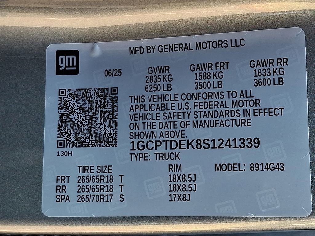 Certified 2025 Chevrolet Colorado Z71 image 27