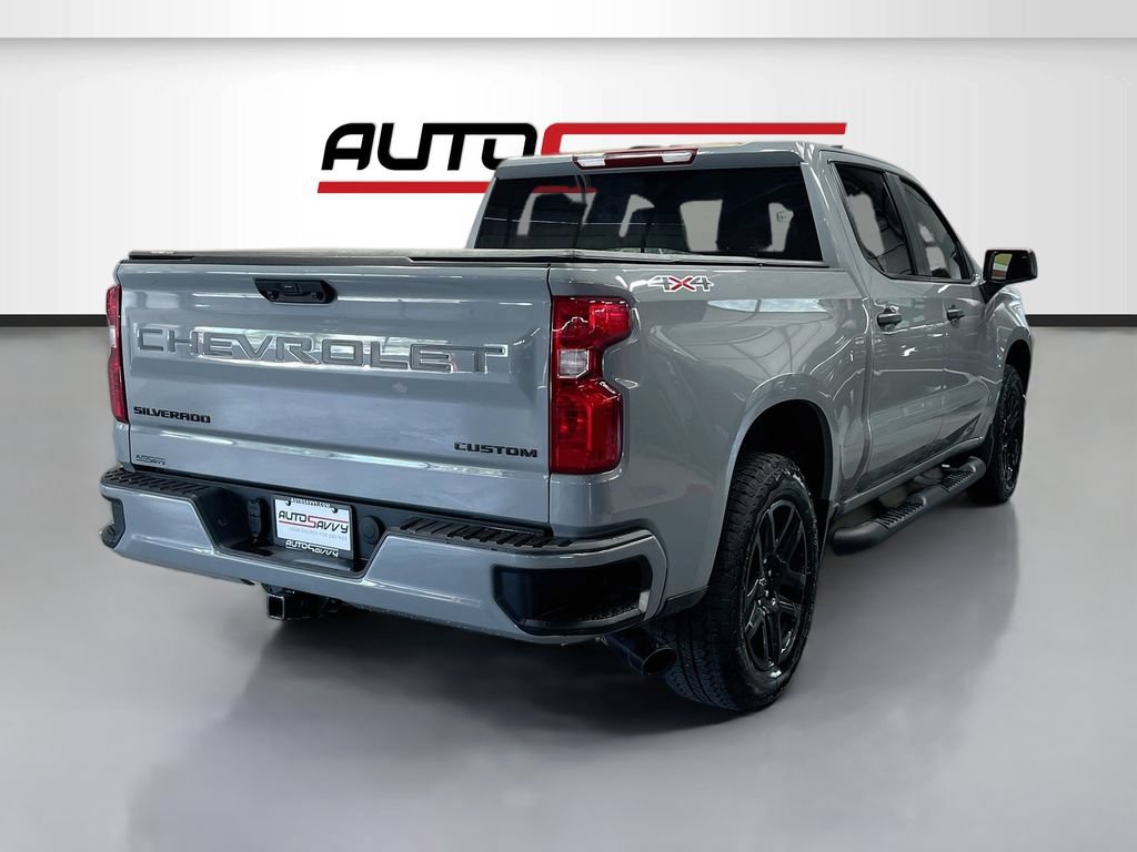 Used 2025 Chevrolet Silverado 1500 Custom w/ Turbomax Blackout Package AWD/4WD image 7