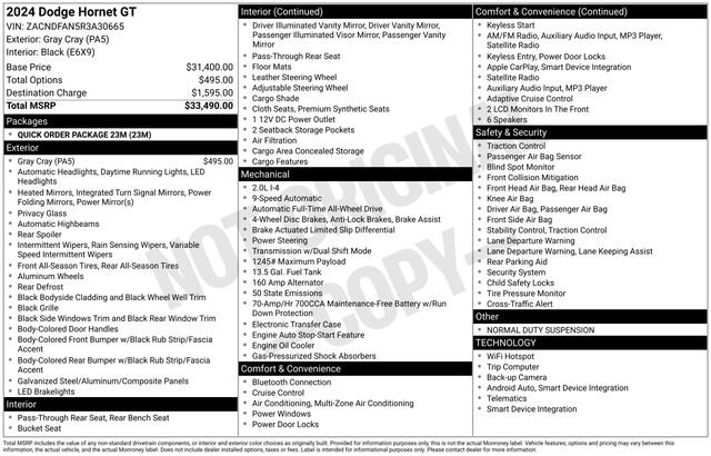 Used 2024 Dodge Hornet GT image 7