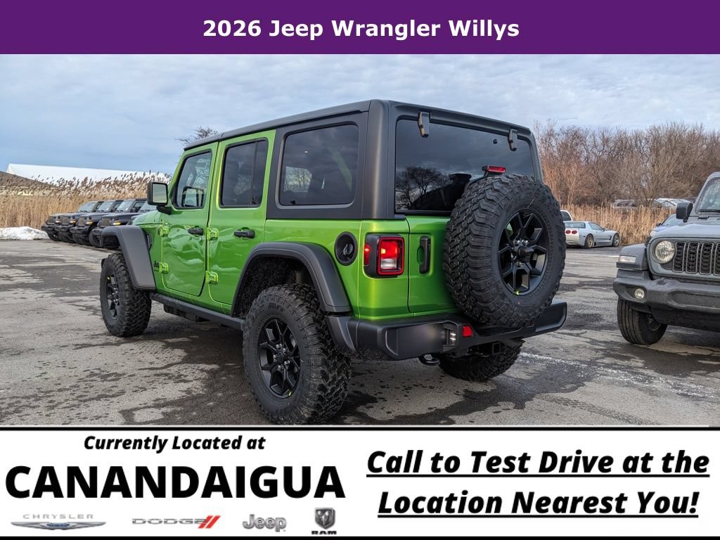 New 2026 Jeep Wrangler Unlimited Sport AWD/4WD image 11