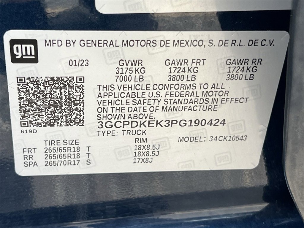 Certified 2023 Chevrolet Silverado 1500 LT image 32