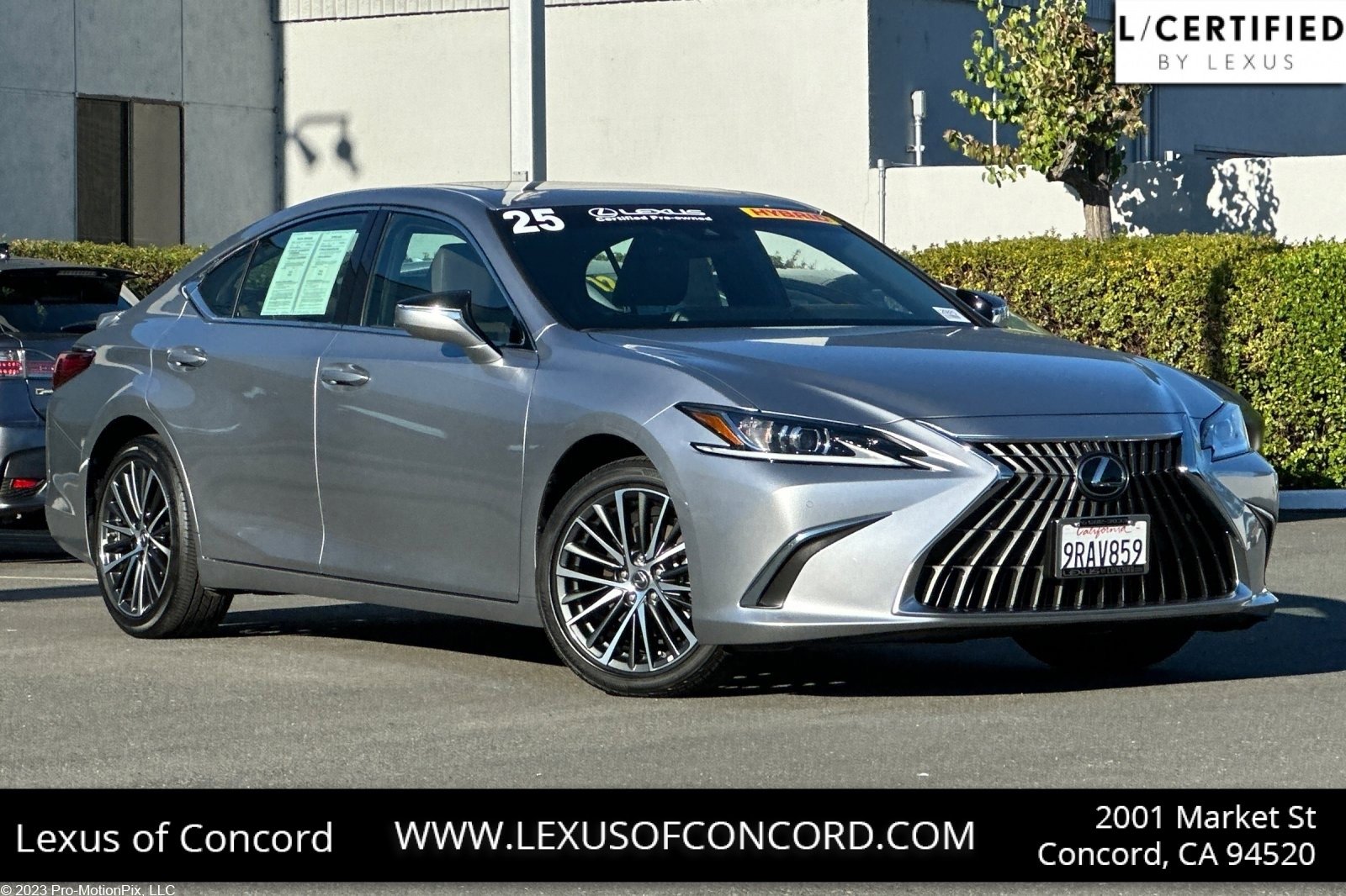 Certified 2025 Lexus ES 300h F Sport