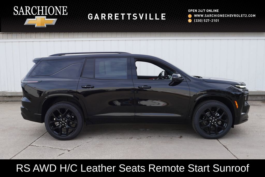 New 2026 Chevrolet Traverse RS image 1