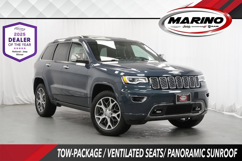 Certified 2021 Jeep Grand Cherokee Overland