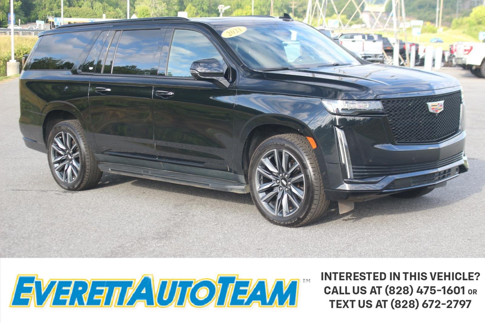 Used 2021 Cadillac Escalade ESV Sport Platinum