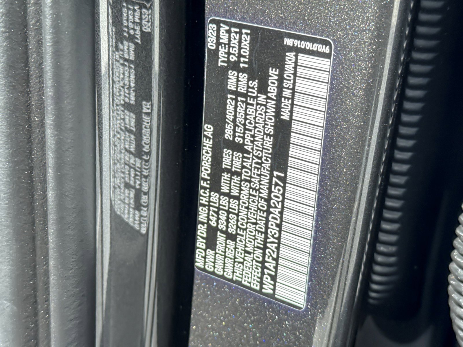 Certified 2023 Porsche Cayenne Turbo image 29