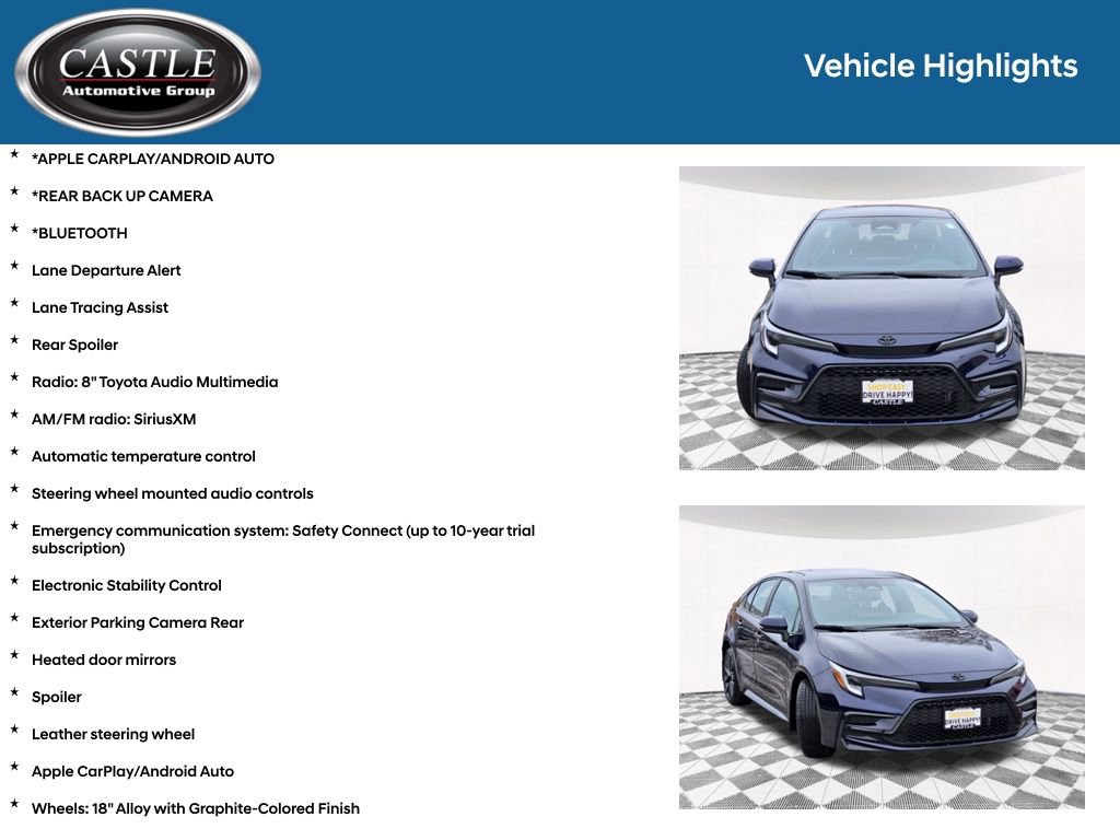 Used 2025 Toyota Corolla SE image 3