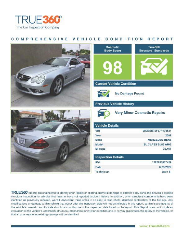 Used 2007 Mercedes-Benz SL 55 AMG image 2