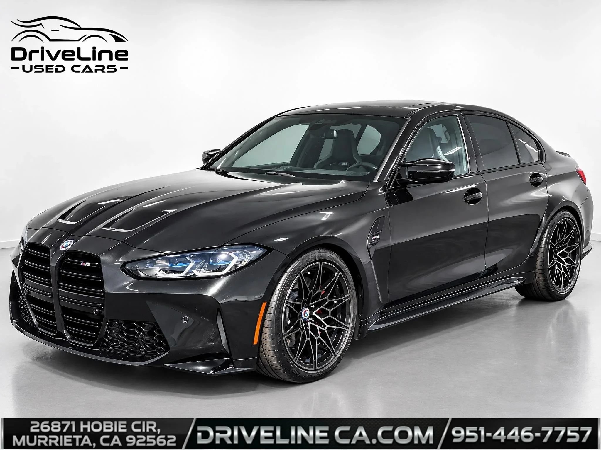 Used 2023 BMW M3 w/ Executive Package RWD image 1