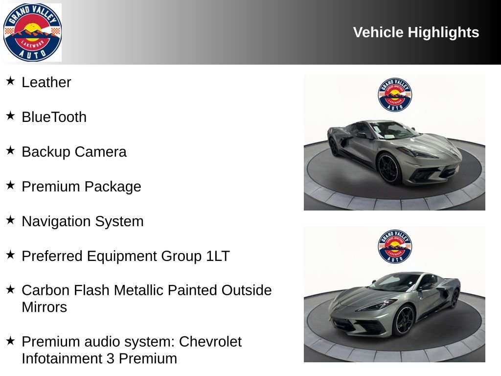 Used 2024 Chevrolet Corvette Stingray Coupe w/ LPO, Roadside Safety Package image 2