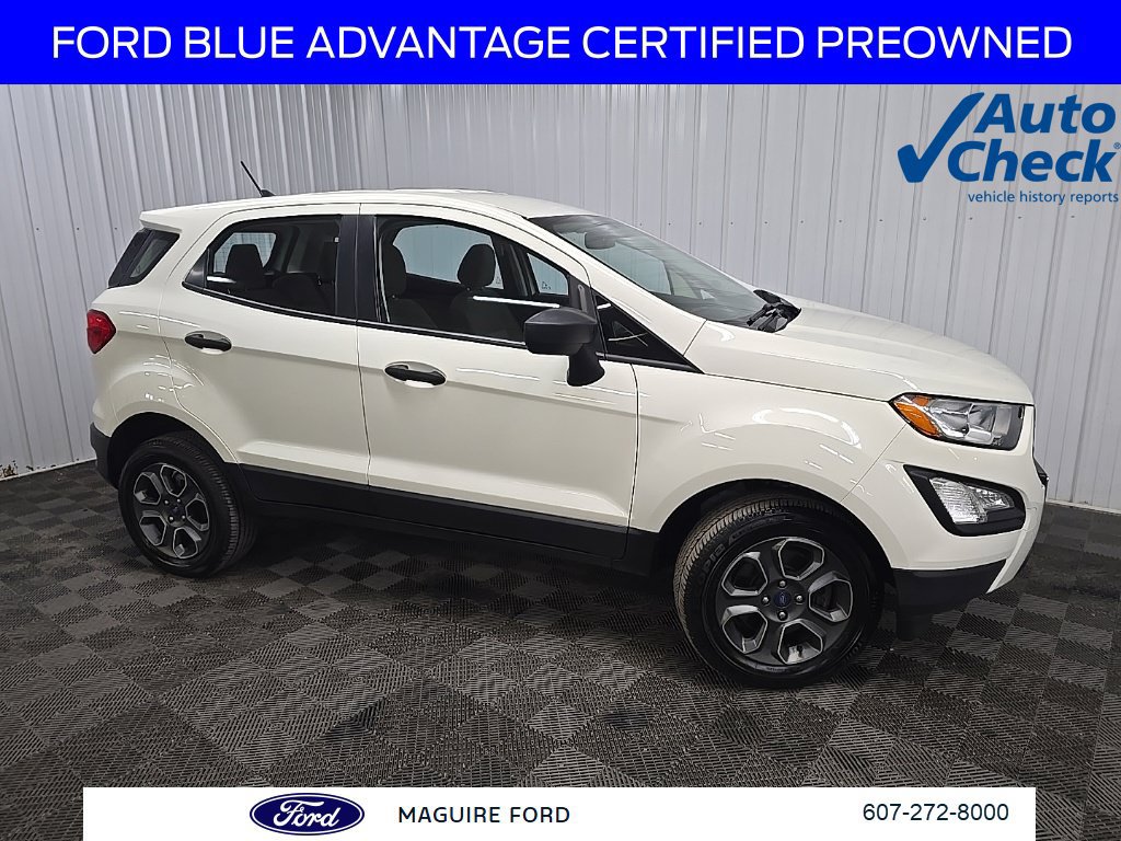 Certified 2020 Ford EcoSport S