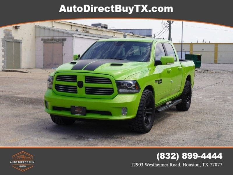 Used 2017 RAM 1500 Sport w/ Sublime Green Sport Package