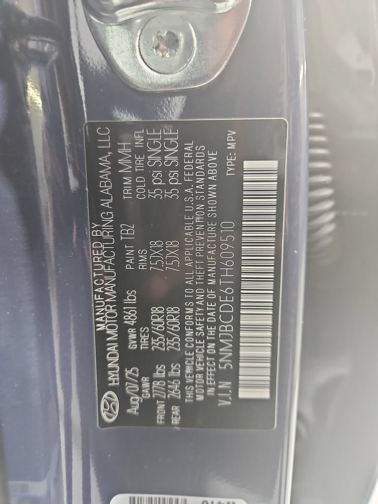 Certified 2026 Hyundai Tucson SEL AWD/4WD image 30