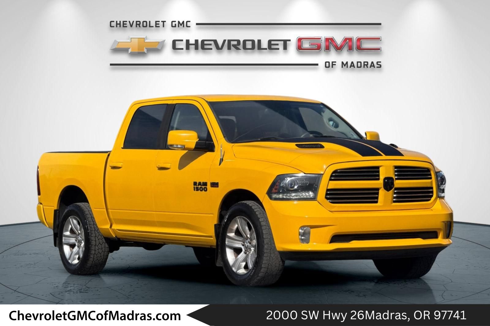 Used 2016 RAM 1500 Sport w/ Stinger Yellow Sport Package AWD/4WD image 1
