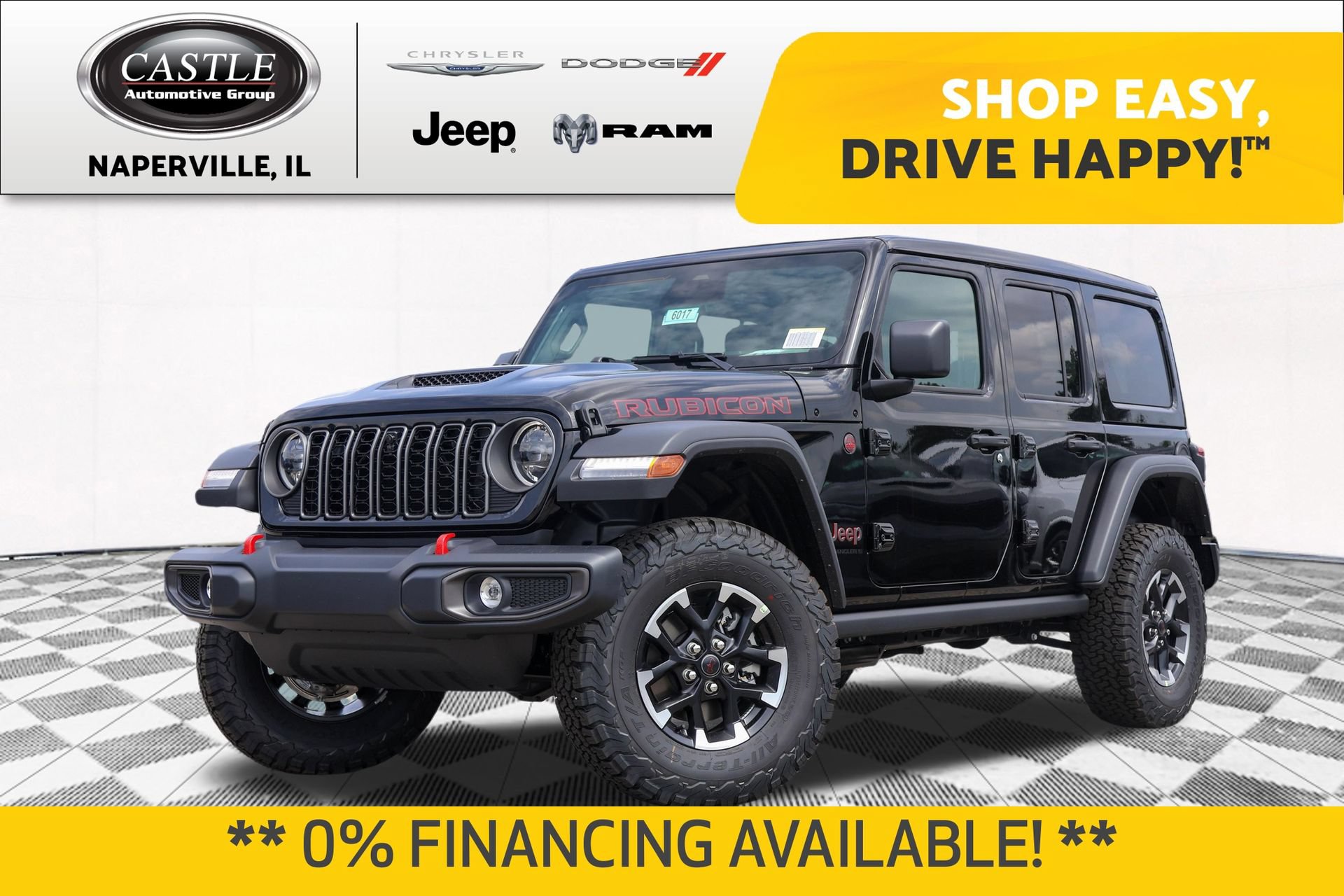 New 2026 Jeep Wrangler Unlimited Rubicon w/ Safety Group