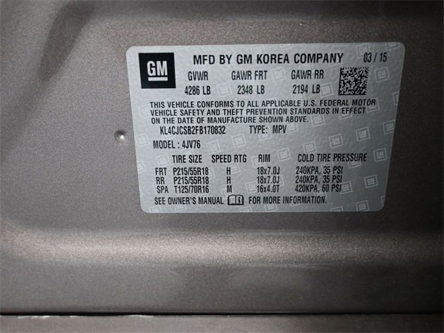 Used 2015 Buick Encore Leather w/ Experience Buick Package image 4