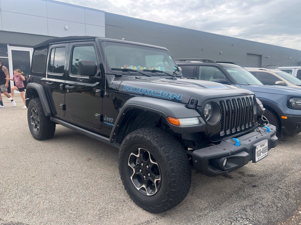 Used 2021 Jeep Wrangler Unlimited Rubicon 4xe w/ Steel Bumper Group