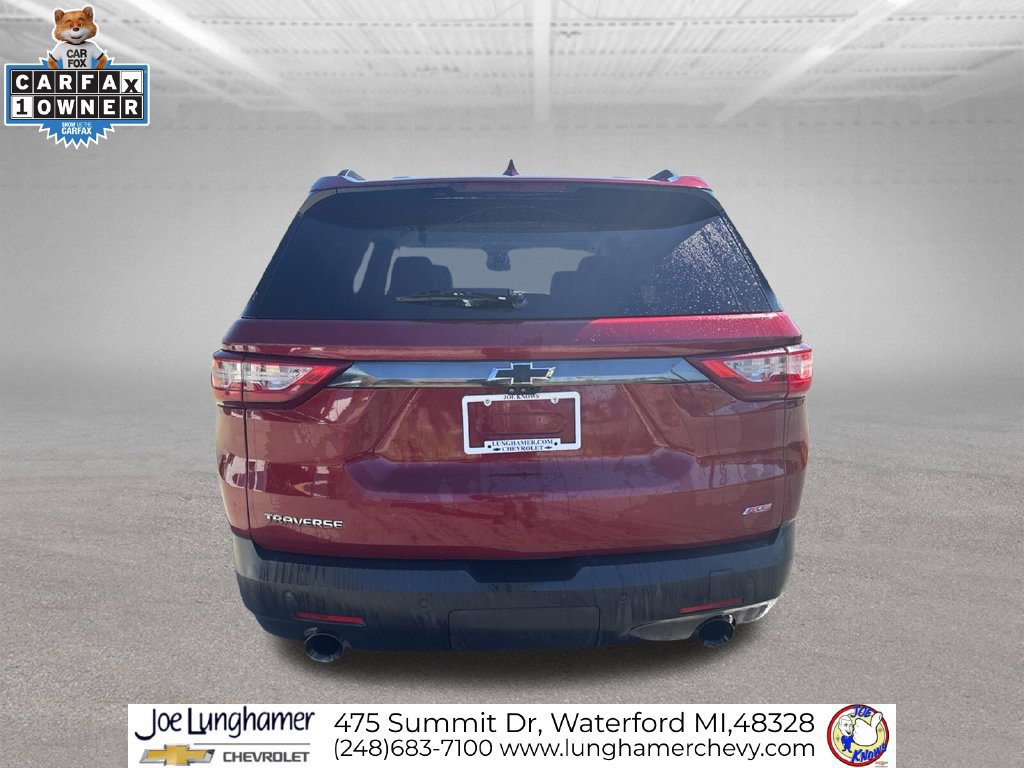 Used 2020 Chevrolet Traverse RS w/ LPO, Floor Liner Package FWD image 4