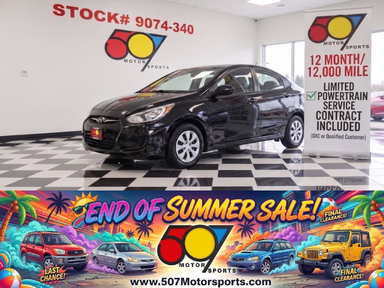 Used 2016 Hyundai Accent SE FWD image 1