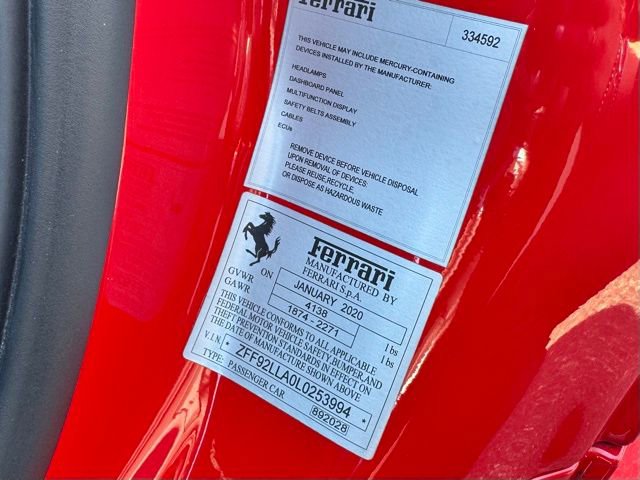 Used 2020 Ferrari F8 Tributo image 35